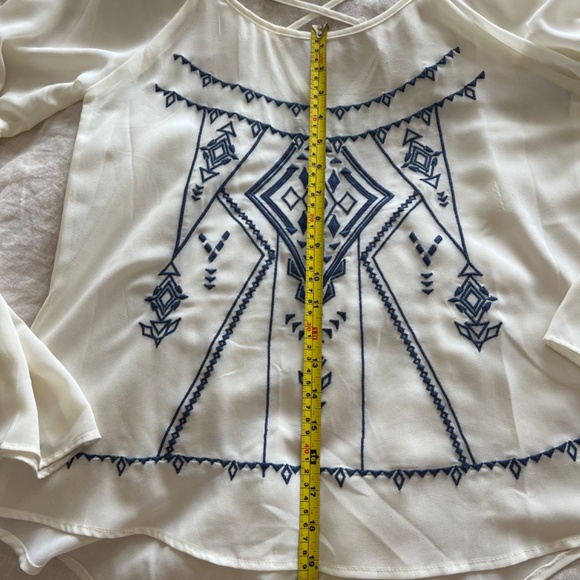 Blue Pepper Women’s M Top - Picture 5 of 7